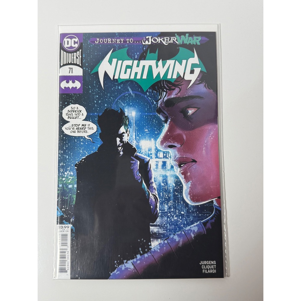DC Comics Nightwing 71 Journey to Joker War Dan Jurgens Modern Age 2020 Comic